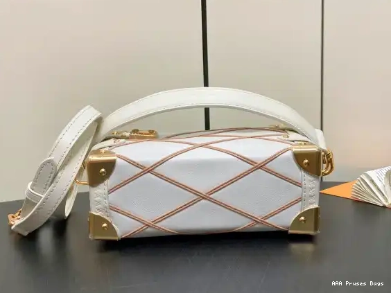 AAA Pruses Bags PM-18*12.5*8CM LOUIS Side Trunk VUITTON 0701